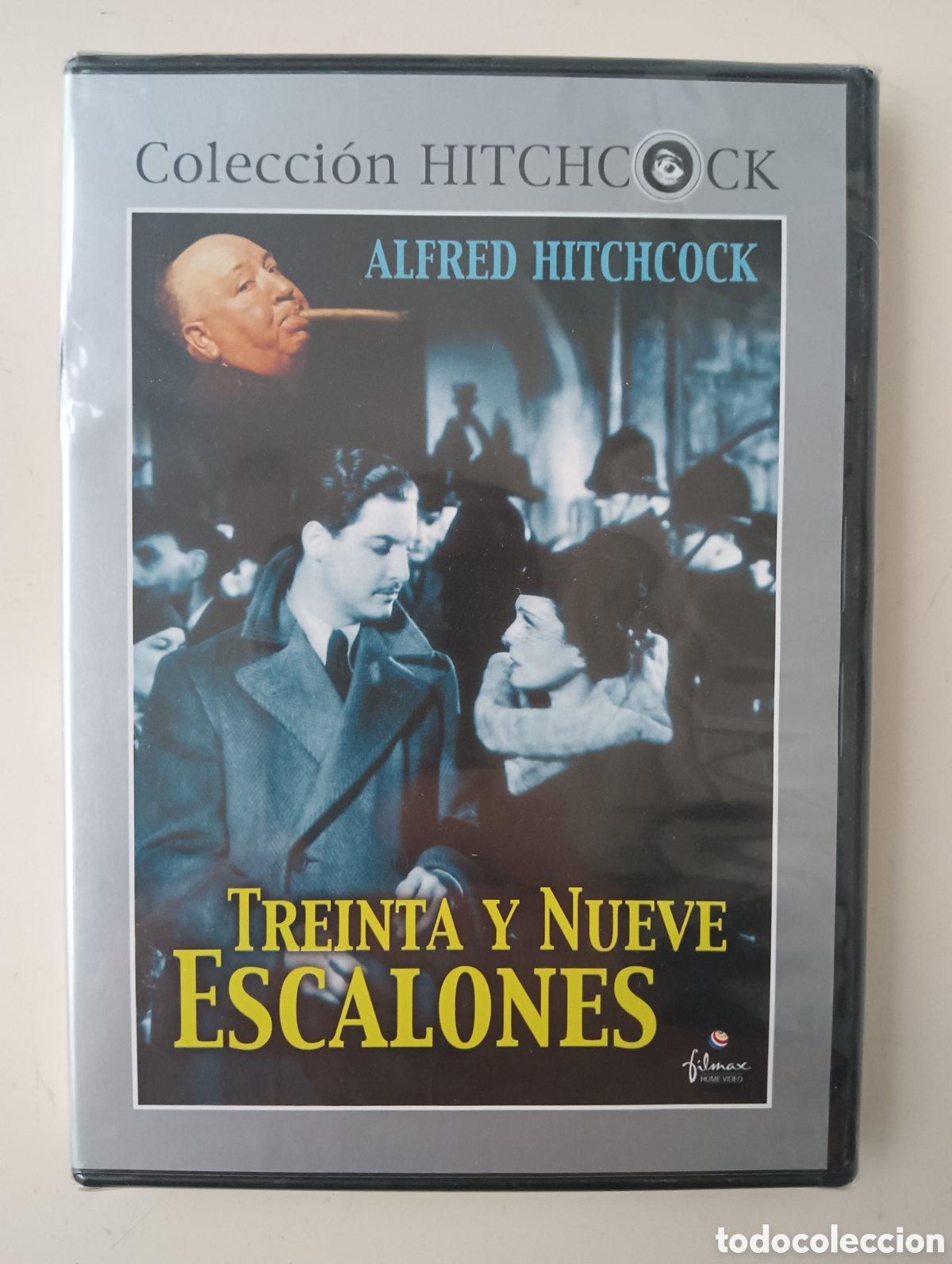 Cine: DVD precintado Treinta y Nueve Escalones - Colecci&oacute;n Hitchcock a&ntilde;o 2000