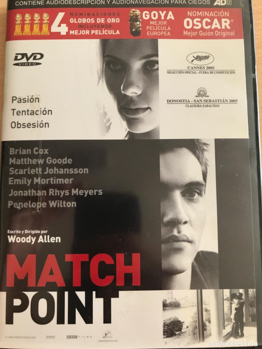 Cine: DVD. Match Point. Cox, Goode... - Foto 1
