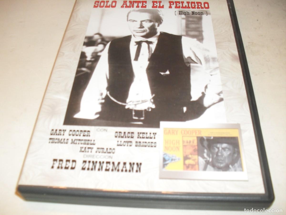 Cine: SOLO ANTE EL PELIGRO,CON GARY COOPER,2001.DE KIOSKO.