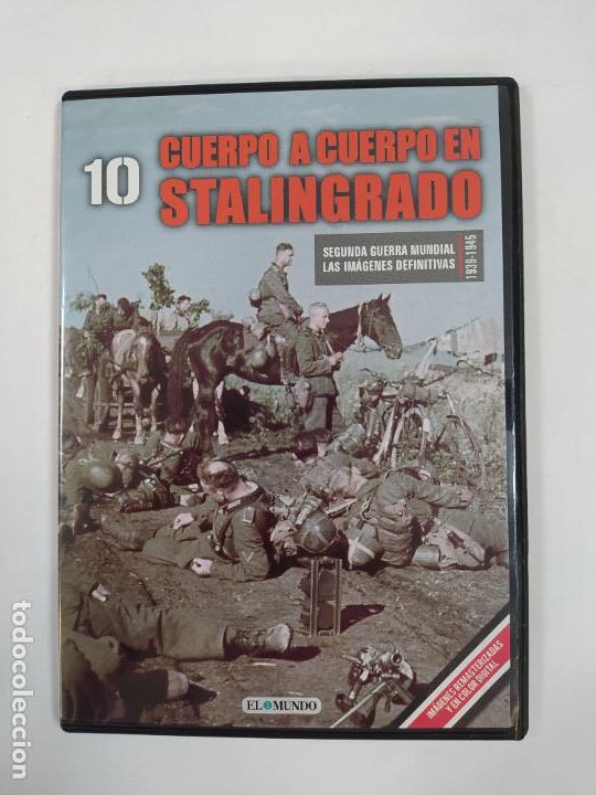 Cinema: SEGUNDA GUERRA MUNDIAL LAS IM&Aacute;GENES DEFINITIVAS N&ordm; 10 CUERPO A CUERPO STALINGRADO. DVD TDKV132