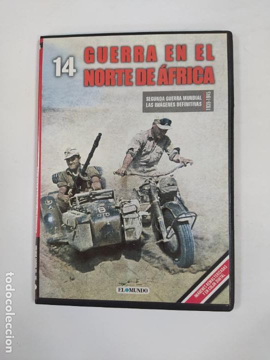 Cinema: SEGUNDA GUERRA MUNDIAL LAS IM&Aacute;GENES DEFINITIVAS N&ordm; 14 NORTE DE &Aacute;FRICA. DVD TDKV132