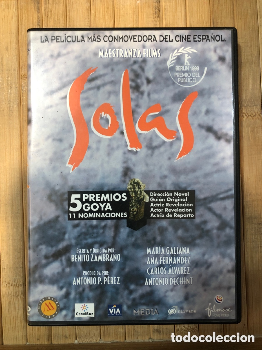 Cine: Solas DVD SEMINUEVO - Foto 1
