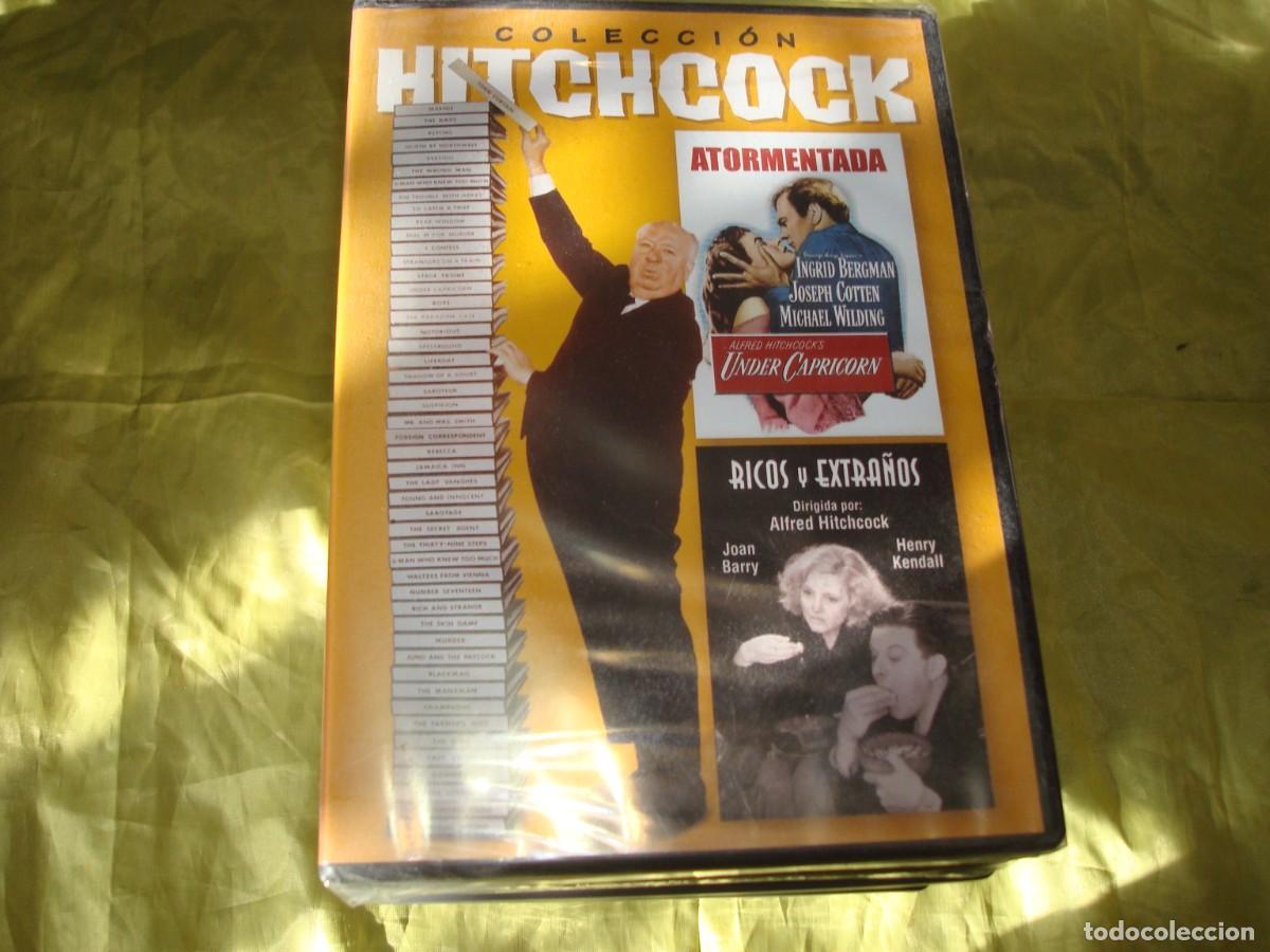Cinema: COLECCION HITCHCOCK : ATORMENTADA / RICOS Y EXTRA&Ntilde;OS. DVD. PRECINTADA
