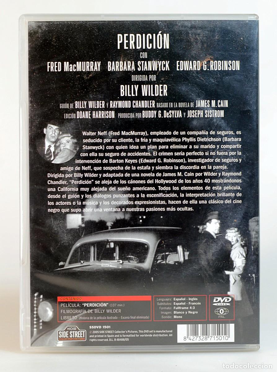 Cine: DVD Perdici&oacute;n - Billy WILDER - Foto 2