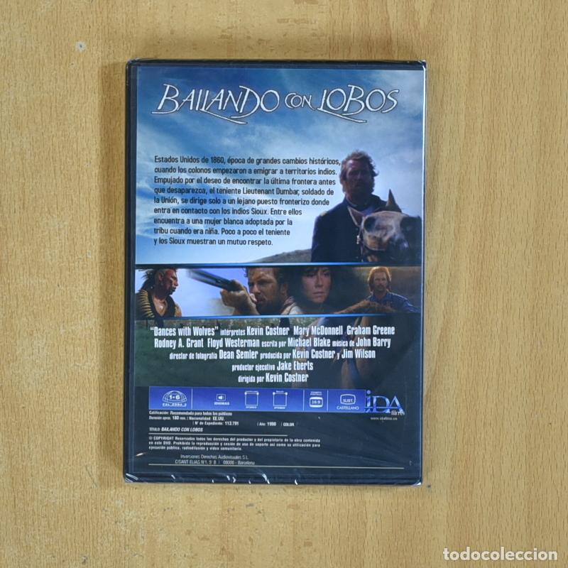 Cine: BAILANDO CON LOBOS - DVD - Foto 2