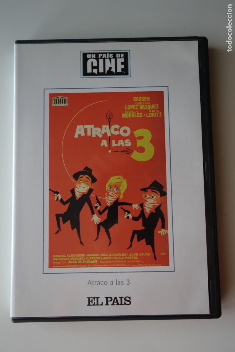 Kino: ATRACO A LAS 3. DVD. J.L.LOPEZ VAZQUEZ, G.MORALES, CASSEN.