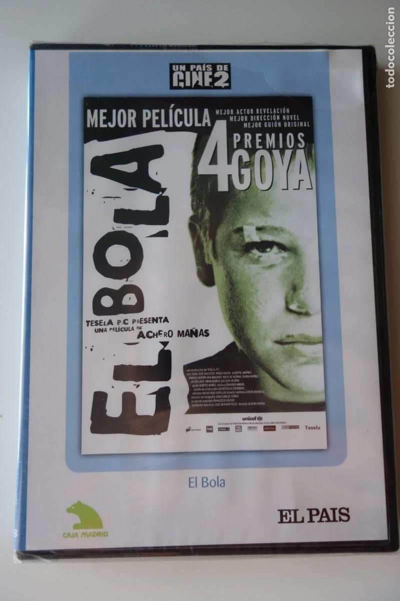 Cine: EL BOLA. DVD. GANADORA DE 4 GOYAS. PRECINTADO