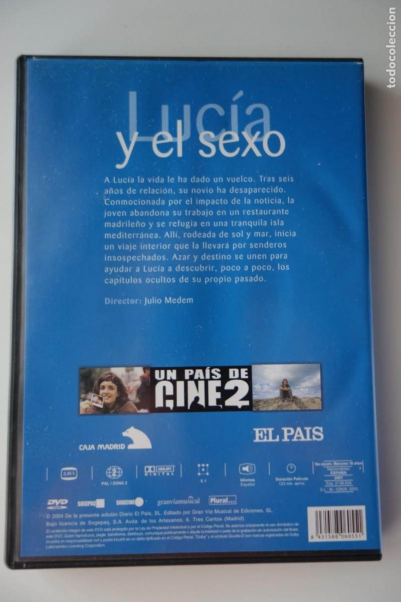 lucía y el sexo. dvd. julio medem. - Compra venta en todocoleccion