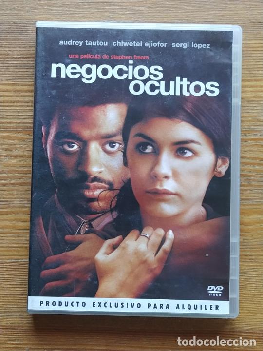Cinema: DVD NEGOCIOS OCULTOS - EDICION DE ALQUILER (E7)