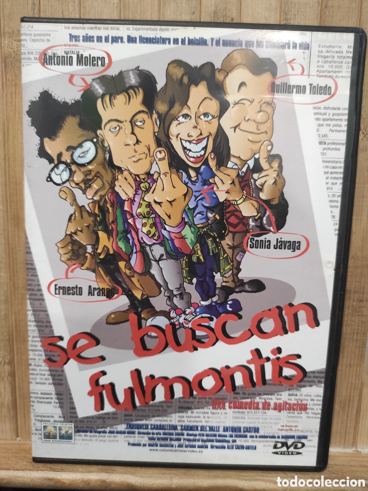 Cinema: SE BUSCAN FULMONTIS -DVD SEMINUEVO