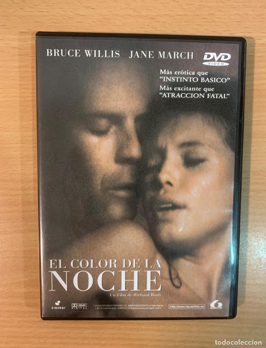 Cinema: DVD CINE THRILLER ER&Oacute;TICO CON BRUCE WILLIS - EL COLOR DE LA NOCHE (1994)