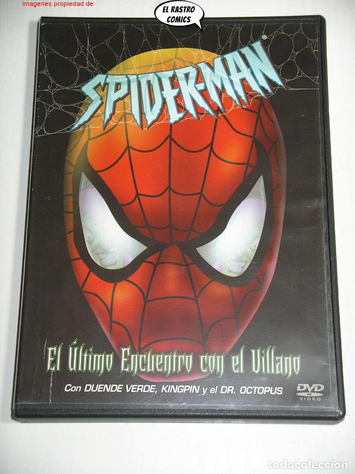 Cine: Spiderman, El &uacute;ltimo encuentro con el Villano, (4 episodios) DVD, Kingpin, Octopus, Duende Verde D9
