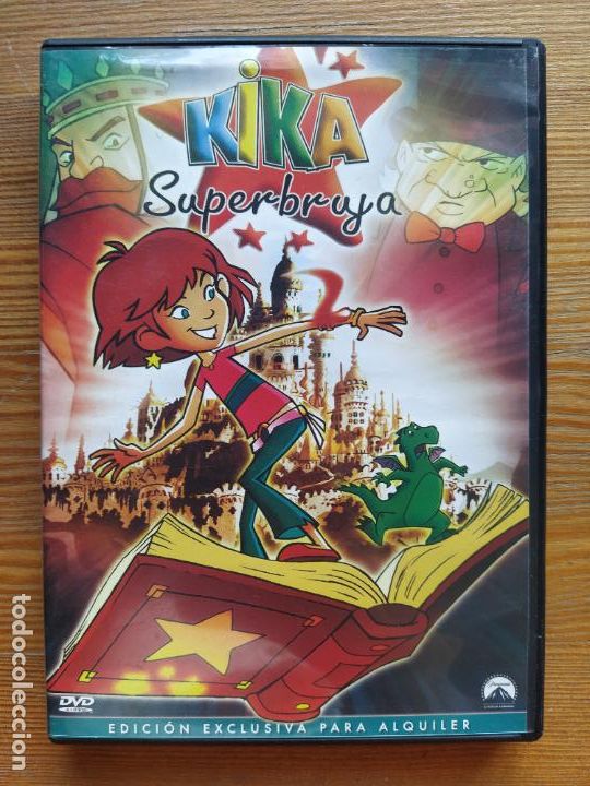 Cinema: DVD LAS AVENTURAS DE KIKA SUPERBRUJA - EDICION DE ALQUILER - LEER DESCRIPCION (4W)