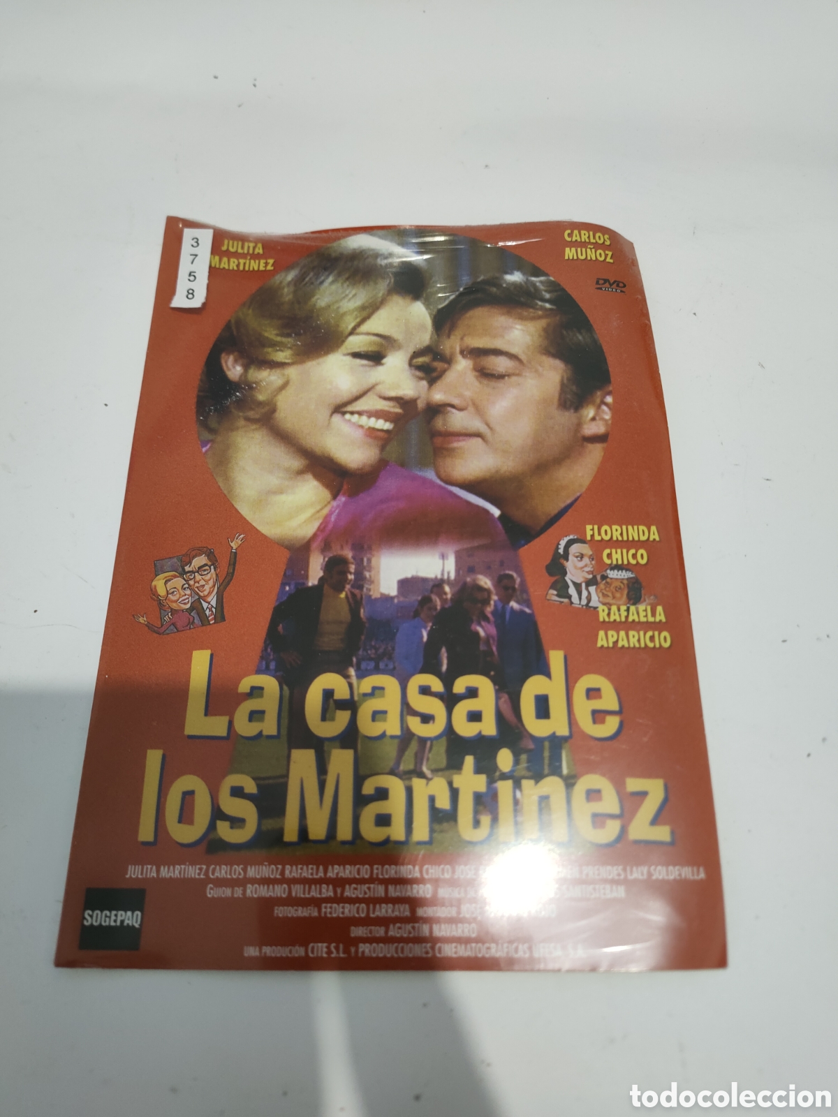 Cin&eacute;ma: CTN3758 la casa de los Mart&iacute;nez DVD EDICION CARTON