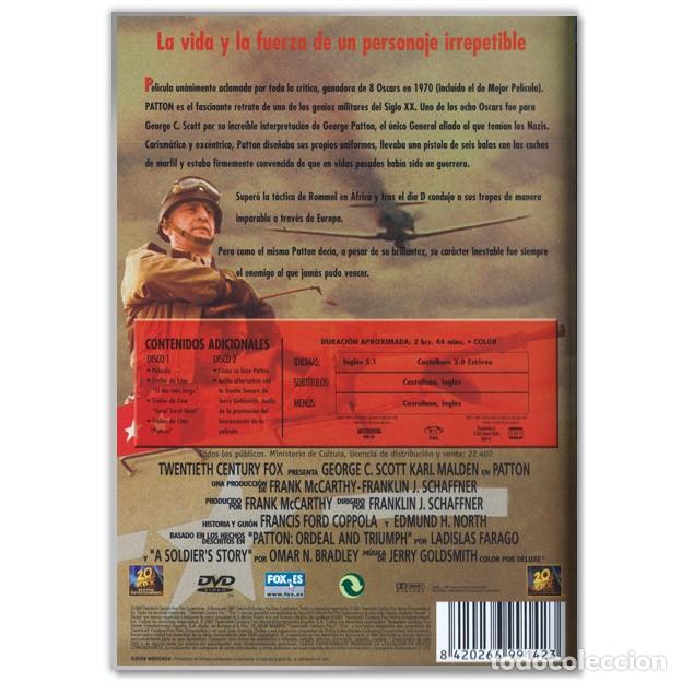 Cine: PATTON George C. Scott DVD - Foto 2