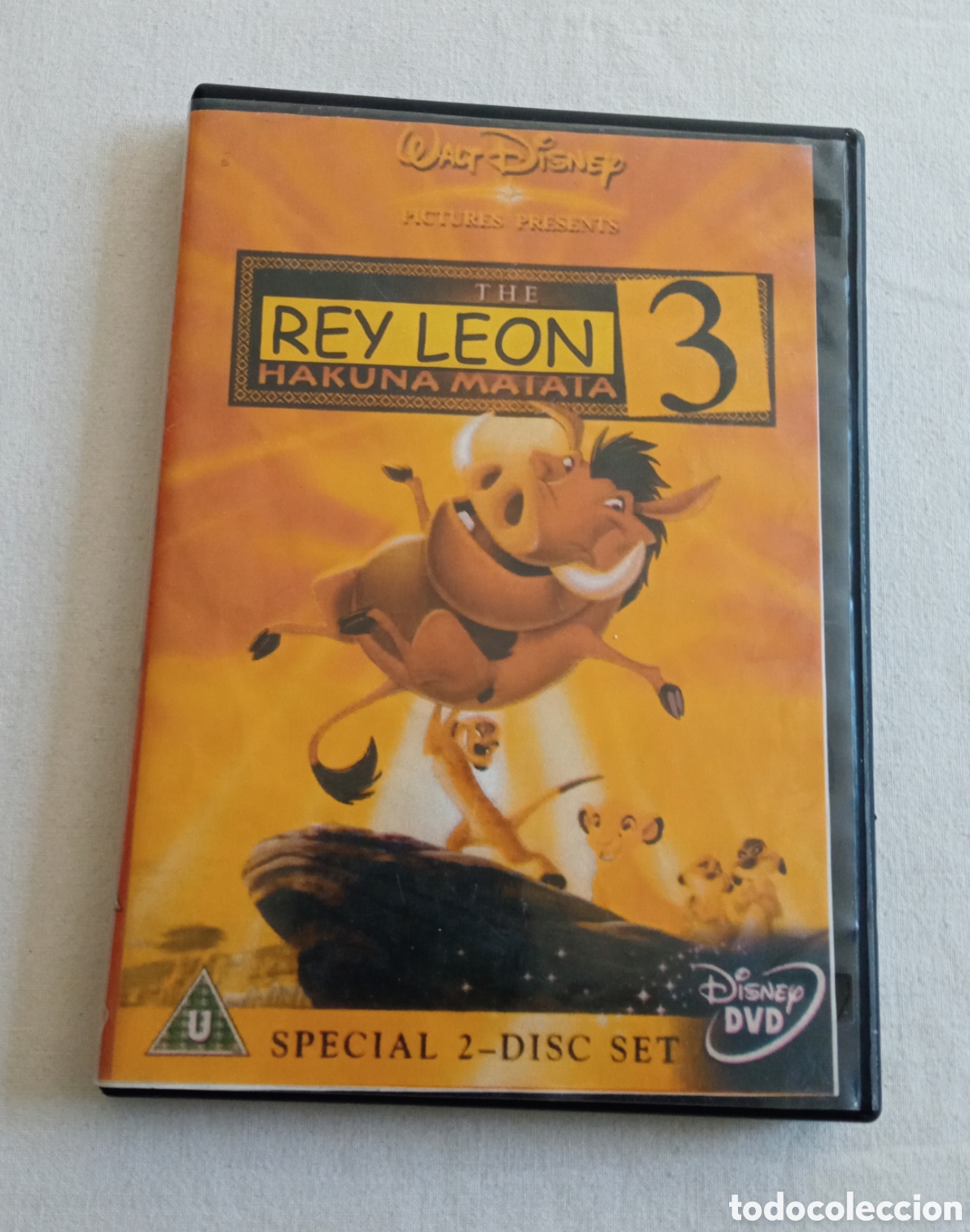 Cine: DVD del Rey Le&oacute;n 3 2 discos
