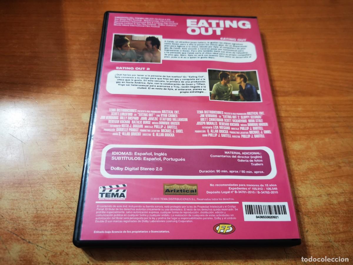 eating out / eating out 2 - 2 dvd 2010 edicion - Compra venta en  todocoleccion