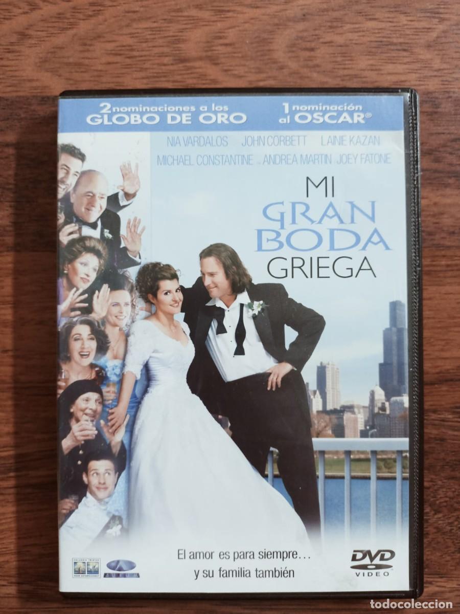Cinema: DVD MI GRAN BODA GRIEGA. COMO NUEVO