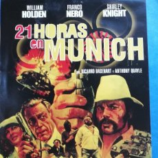 Cine: DVD 21 HORAS EN MUNICH (DESCATALOGADO CON WILLIAM HOLDEN,FRANCO NERO, SHIRLEY KNIGTH )