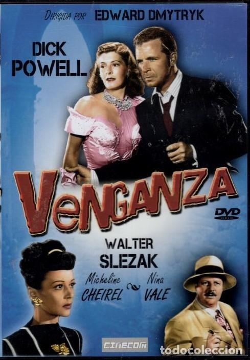 Cine: VENGANZA DVD ( EDWARD DMYTRYK) PERSEGUIA AL ASESINO DE SU MEJER..&iquest; O SOLO A UNA SOMBRA?