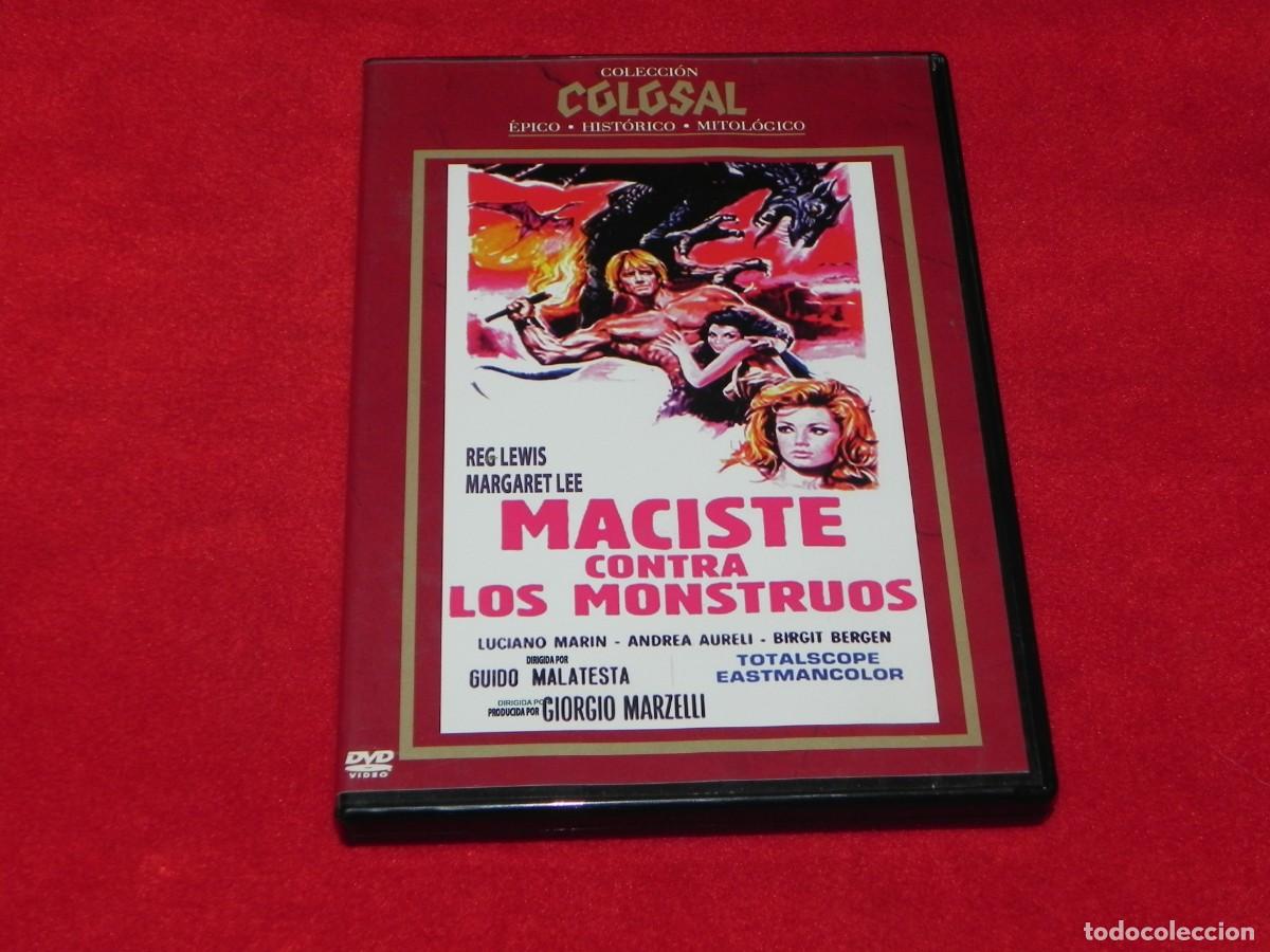 Cine: DVD (Maciste contra los Monstruos), (Ver otra foto). (P)