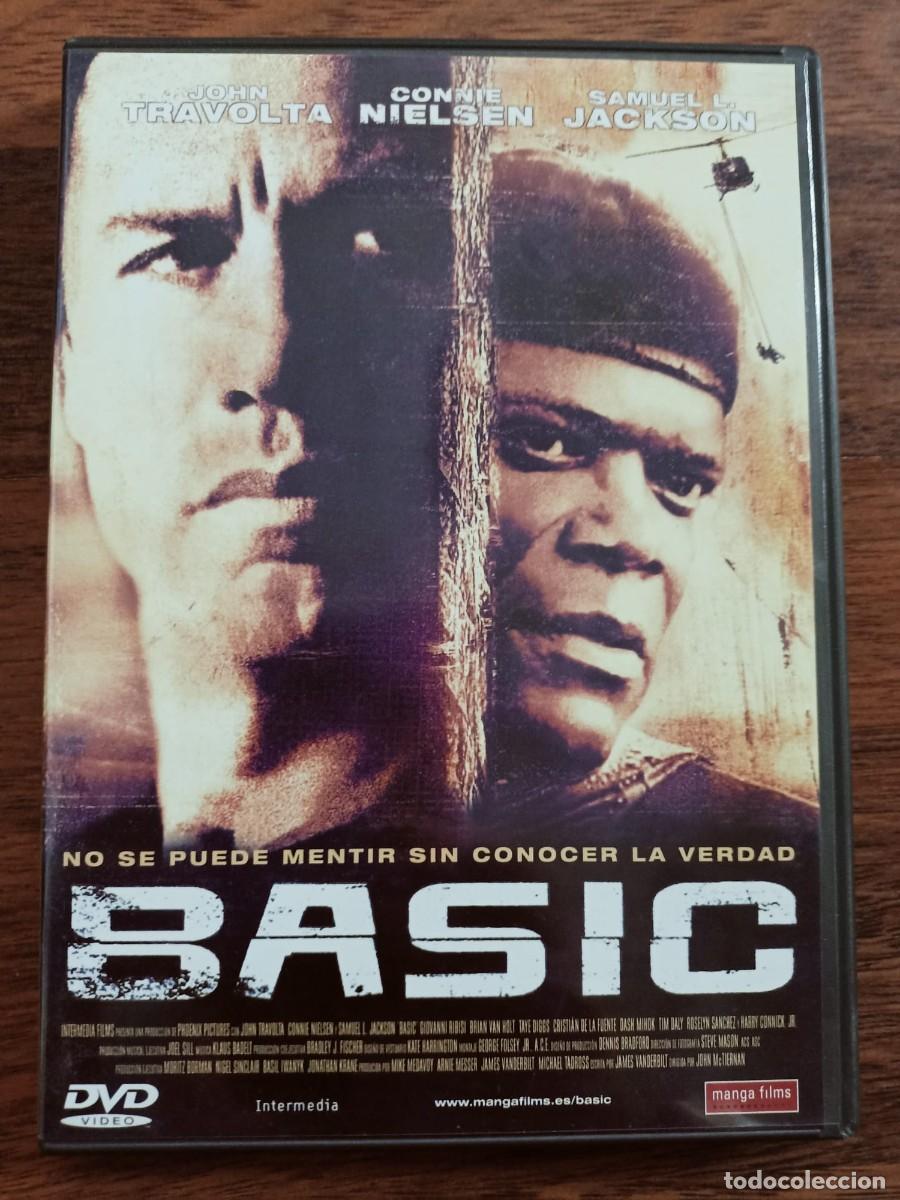 Cine: DVD BASIC. JOHN TRAVOLTA, SAMUEL L. JACKSON. COMO NUEVO - Foto 1