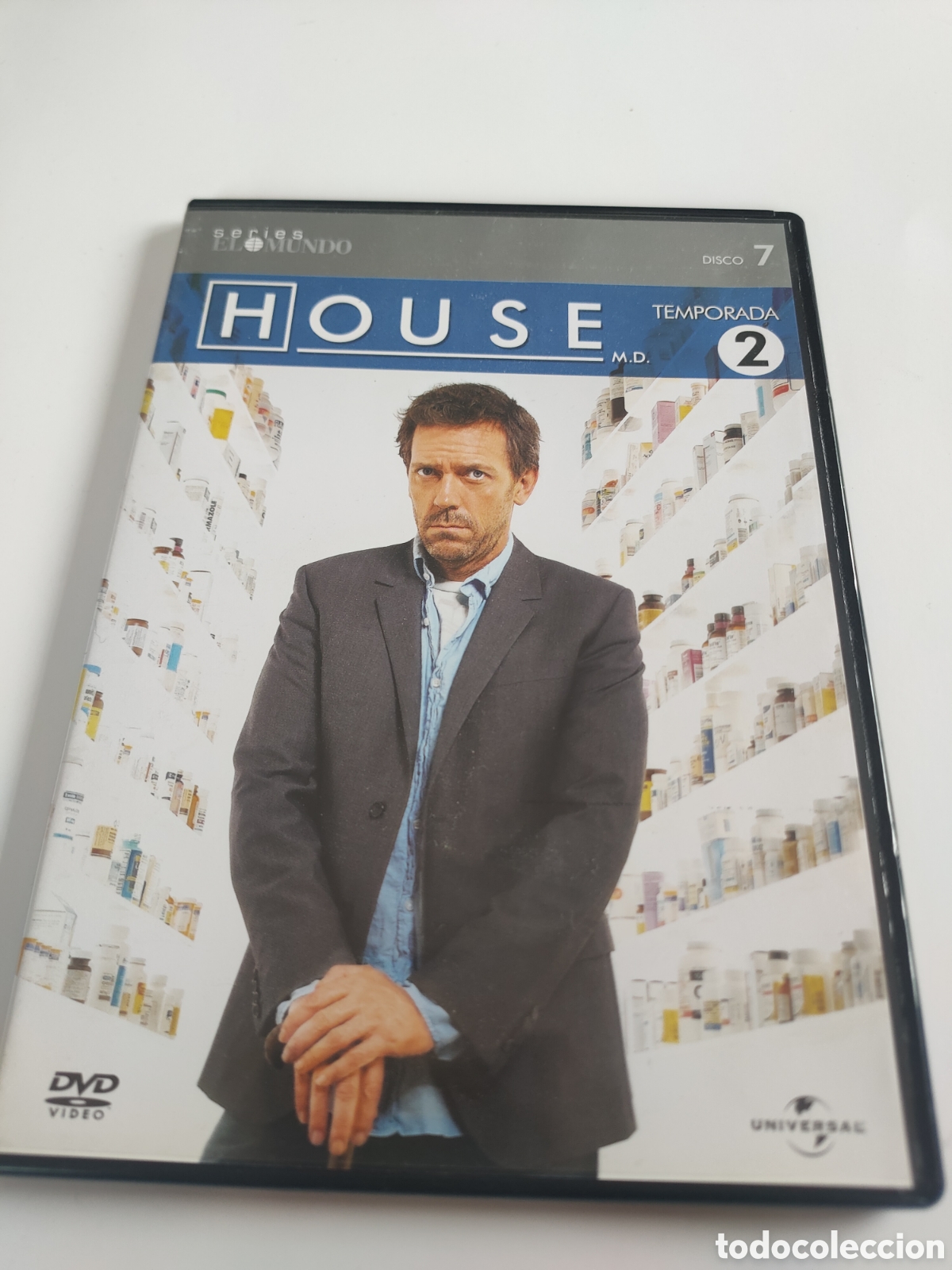Cin&eacute;ma: DVS31 House disco 7 temp.2 DVD TAPA FINA