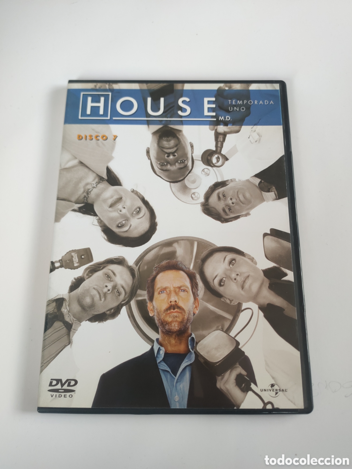 Cin&eacute;ma: DVS29 House disco 7 temp.1 DVD TAPA FINA