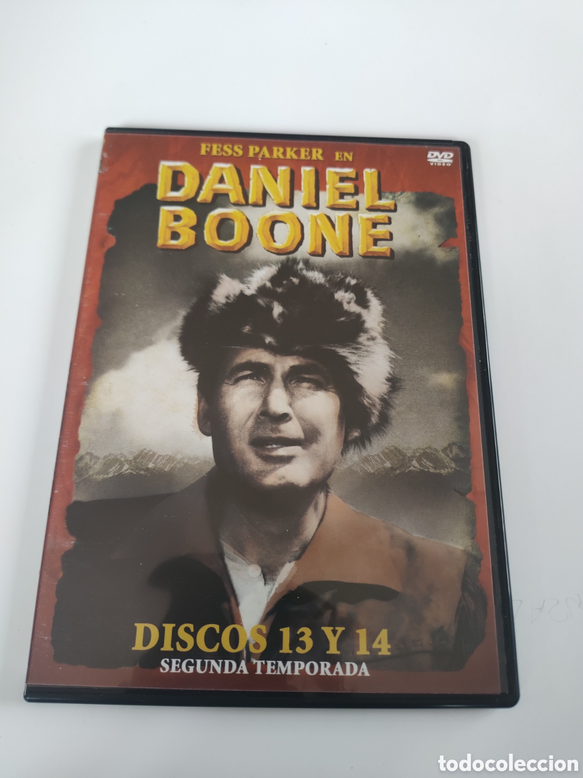 Cinema: DVS29 Daniel boone discos 13 y 14 DVD TAPA FINA