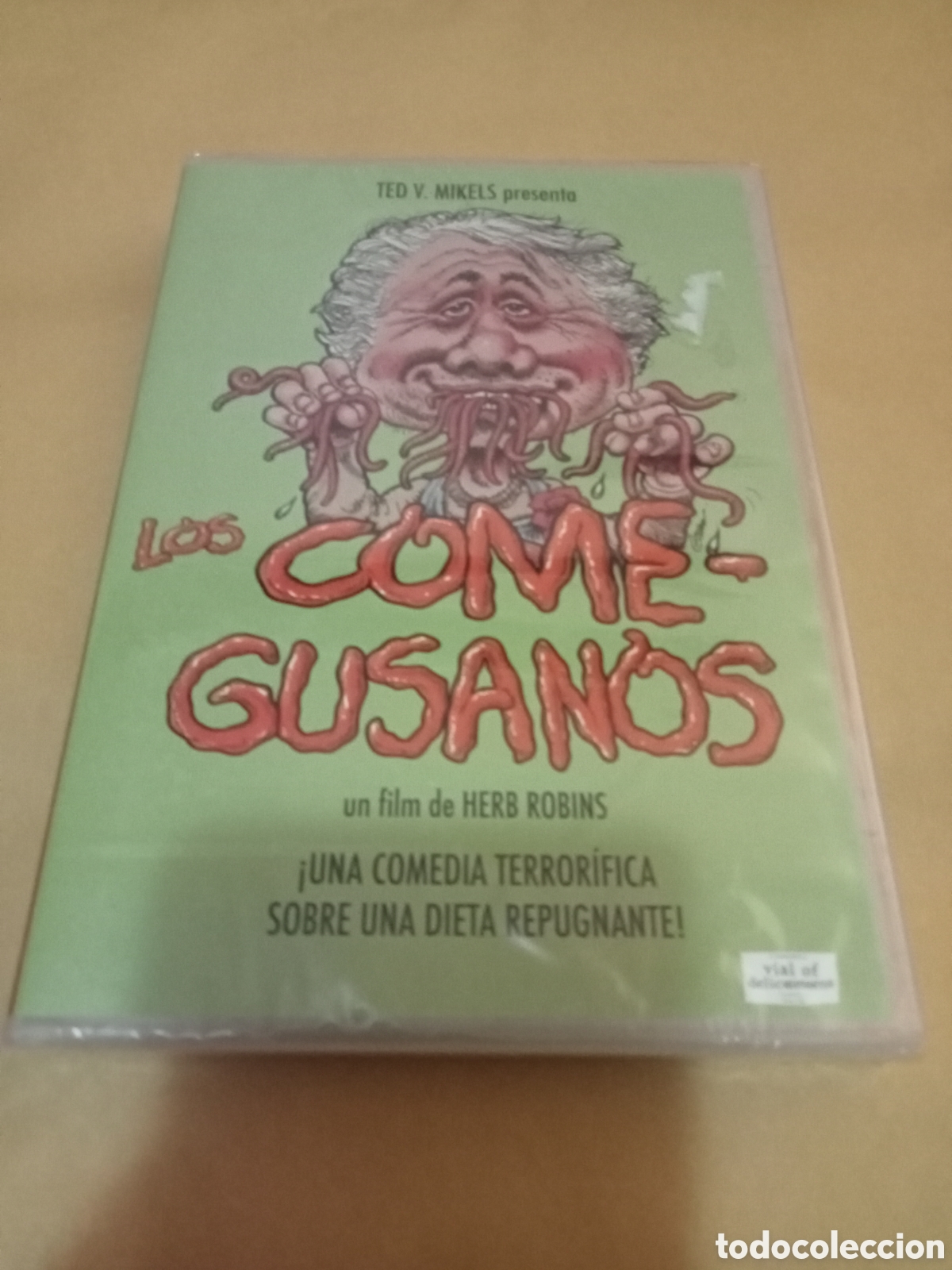 Cine: Dvd. Los come-gusanos. Precintado. Cine gore de culto. Serie B.