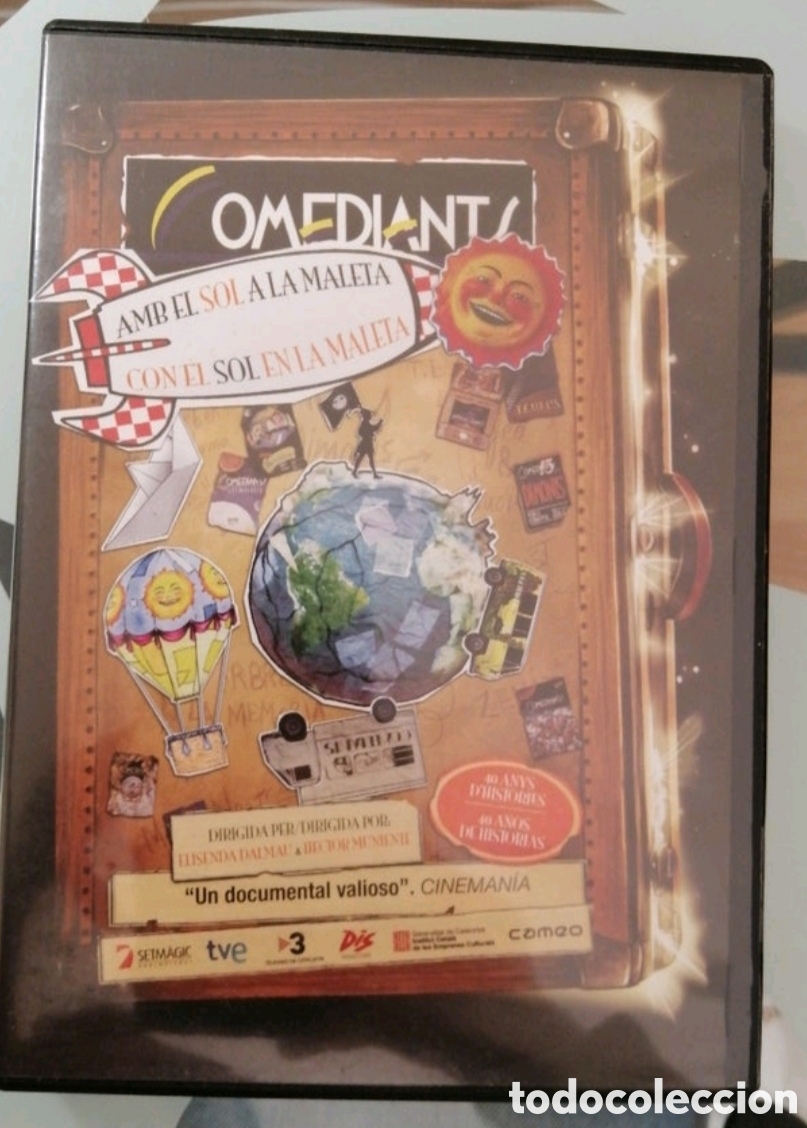 Cine: comediants con el sol en la maleta pelicula dvd