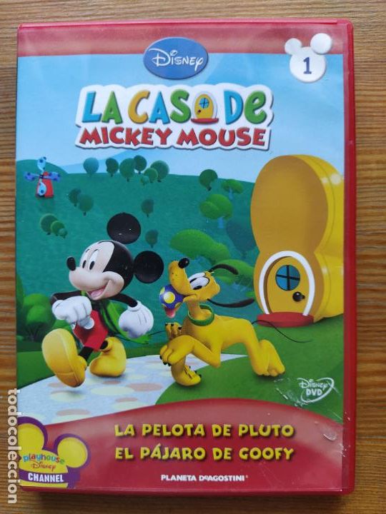 Cinema: DVD LA CASA DE MICKEY MOUSE VOL. 1 - LA PELOTA DE PLUTO / EL PAJARO DE GOOFY (AZ)