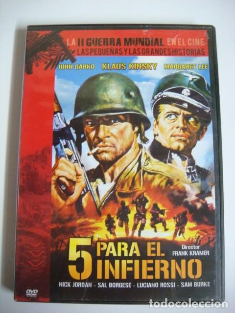 Cine: D.V.D. DE 5 PARA EL INFIERNO CON JOHN GARKO-G-N&ordm;-1