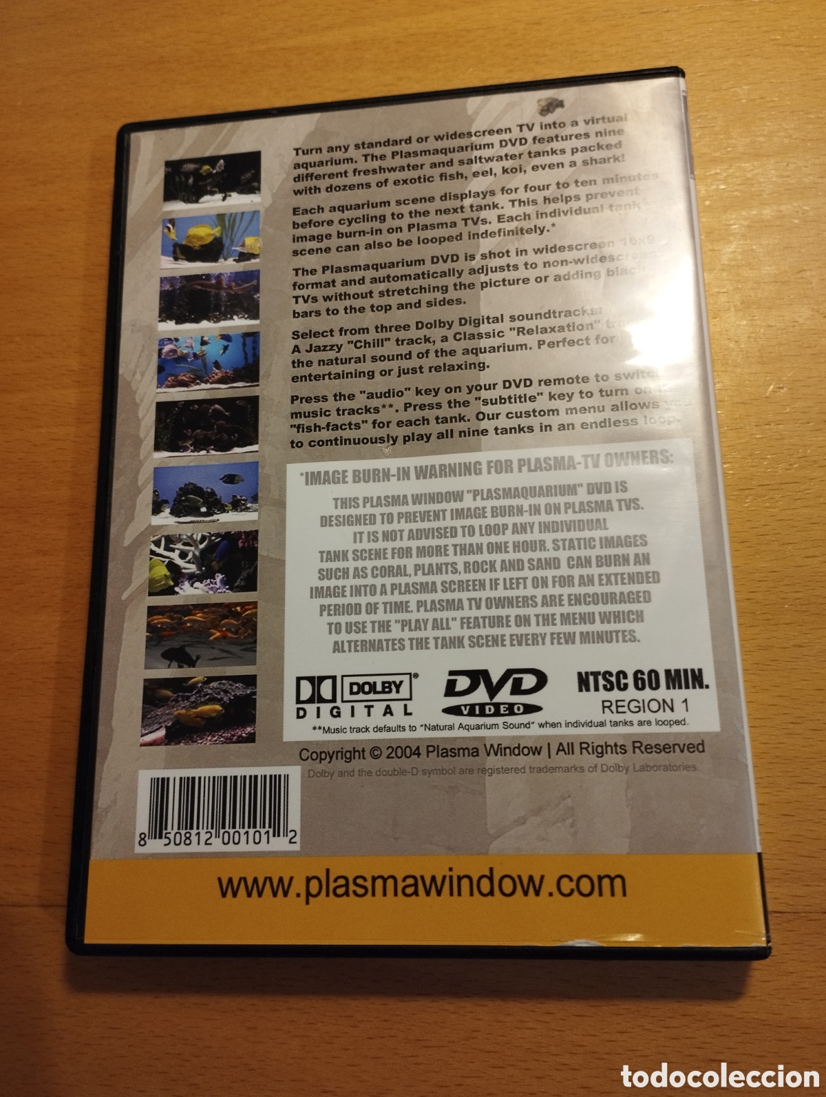 Cine: PLASMA WINDOW. PLASMAQUARIUM DVD - Foto 3