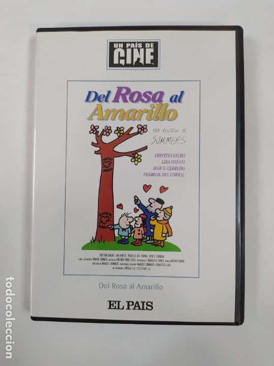 Cine: DEL ROSA AL AMARILLO. UN PAIS DE CINE. DVD. TDKV133