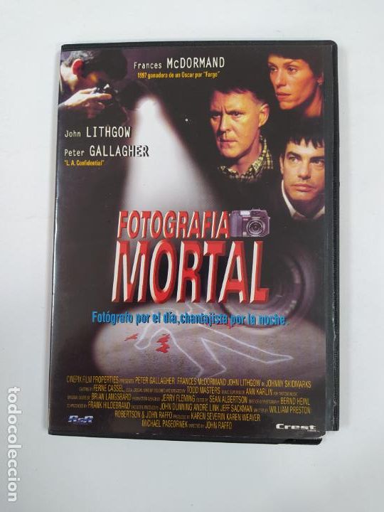 Cine: FOTOGRAFIA MORTAL. JOHN LITHGOM. DVD. TDKV133