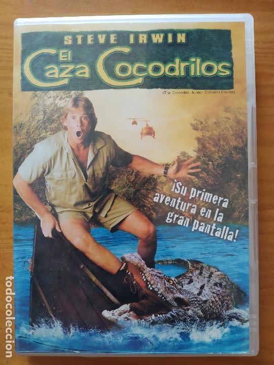 Cinema: DVD EL CAZA COCODRILOS - STEVE IRWIN (DM)