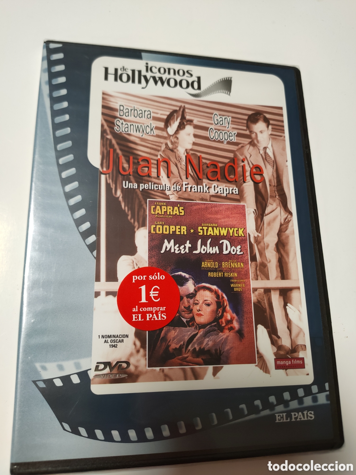 Cinema: TF1 juan nadie DVD TAPA FINA NUEVO PRECINTADO