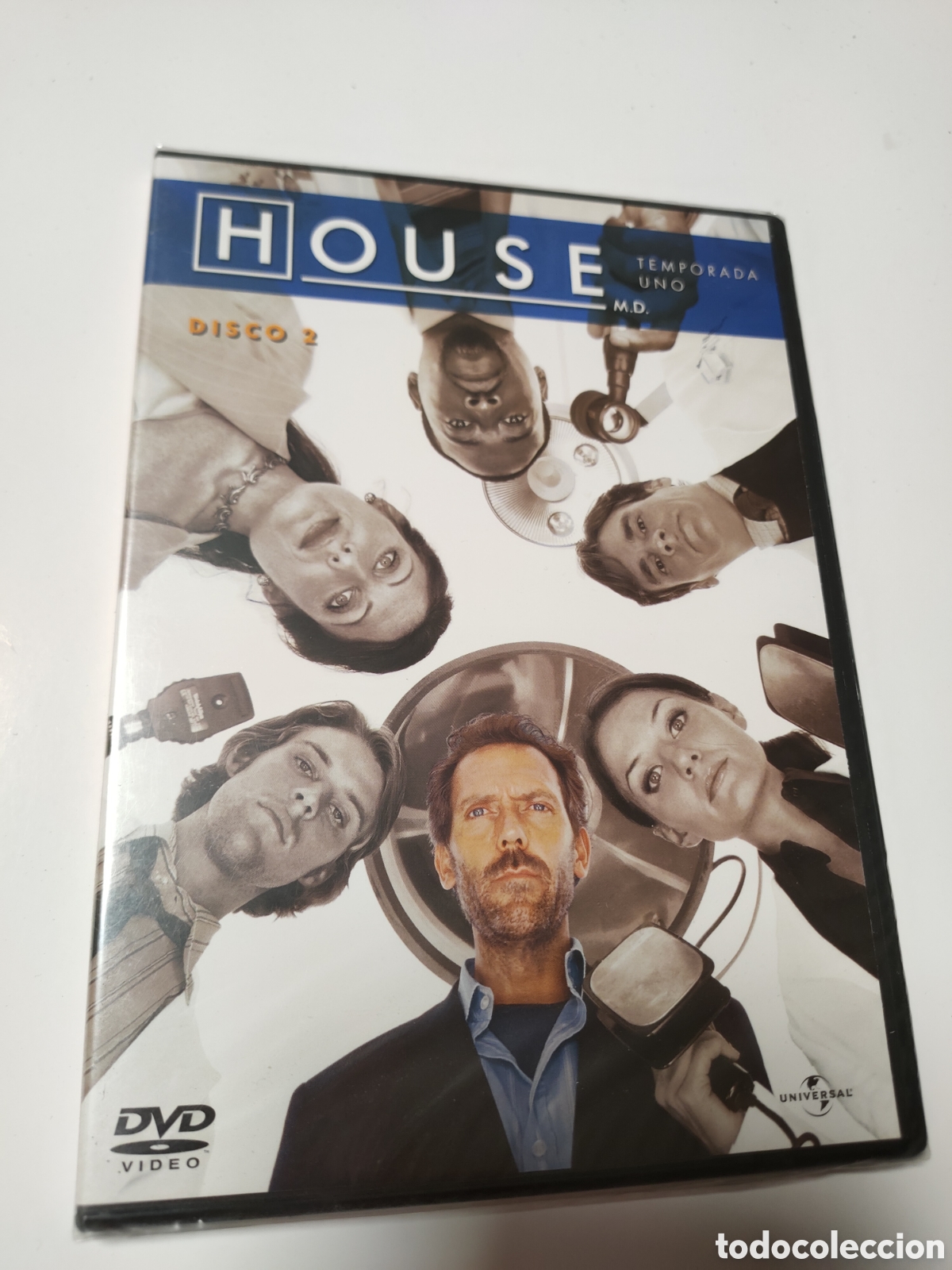 Cine: TF1 House temp.1 disco 2 DVD TAPA FINA NUEVO PRECINTADO