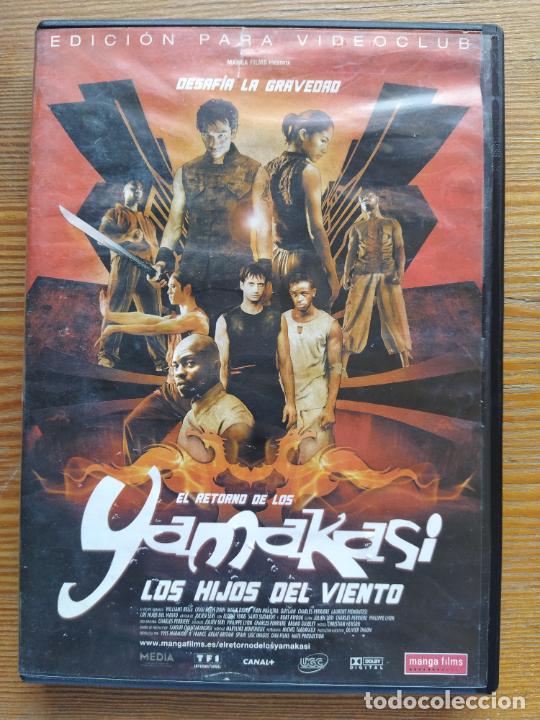 Cinema: DVD EL RETORNO DE LOS YAMAKASI - LOS HIJOS DEL VIENTO - ED. DE ALQUILER - LEER DESCRIPCION (DR)