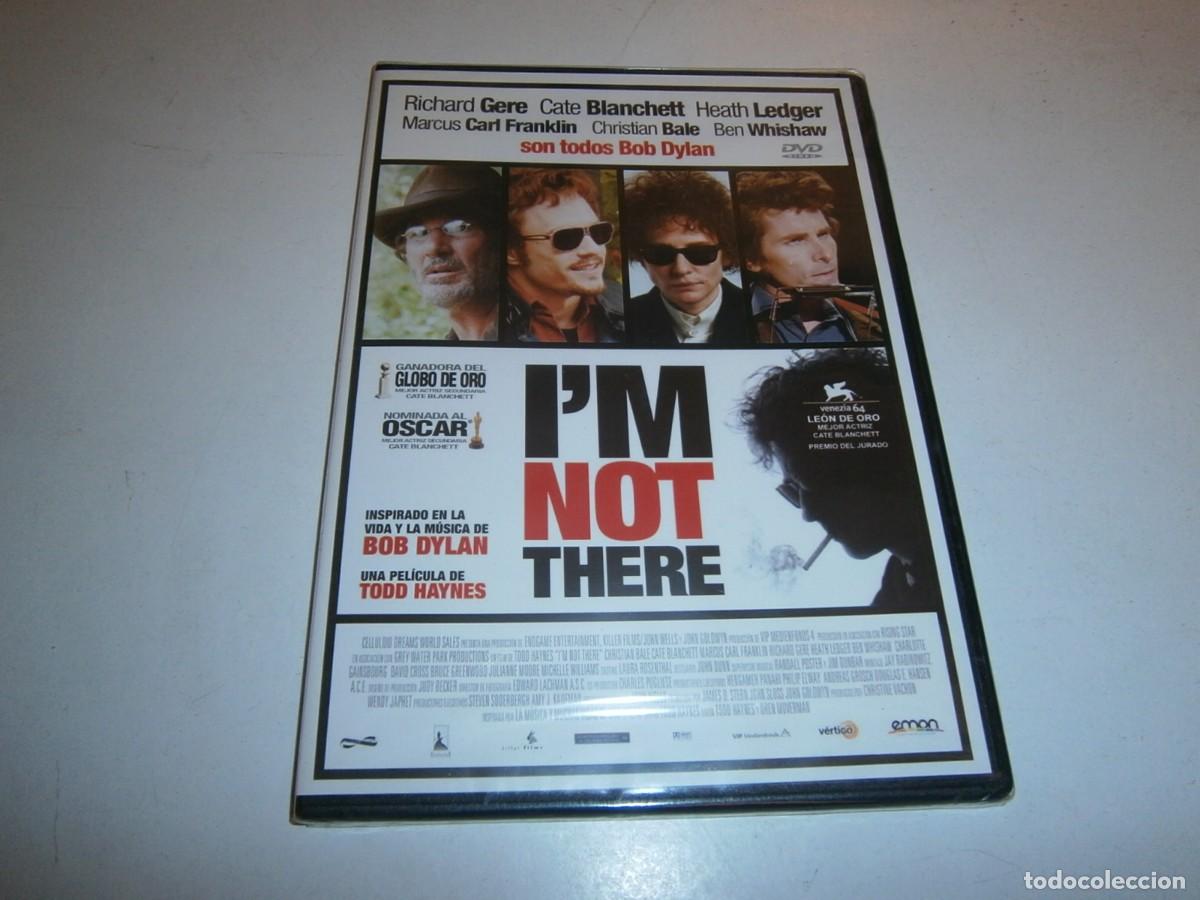 Cinema: I'M NOT THERE DVD NUEVO PRECINTADO RICHARD GERE CATE BLANCHETT HEATH LEDGER