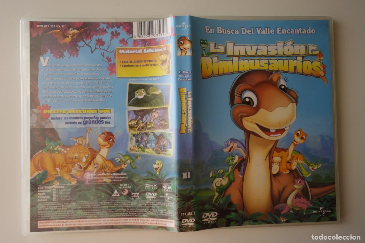 Cine: En busca del valle encantado: La invasi&oacute;n de los dinosaurios. DVD. DESCATALOGADO