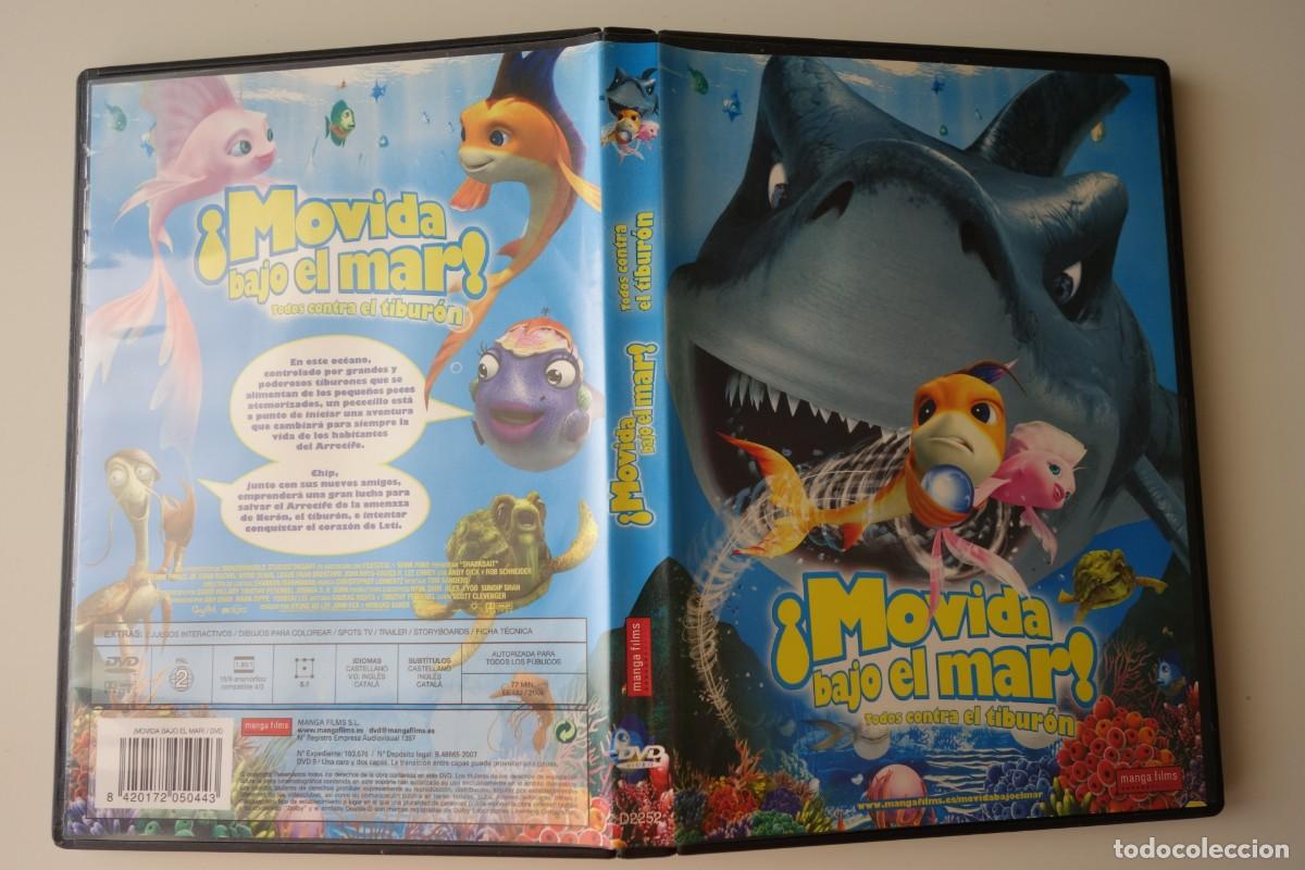 Cine: &iexcl;Movida en el mar! Todos contra el tibur&oacute;n. DVD. DESCATALOGADO