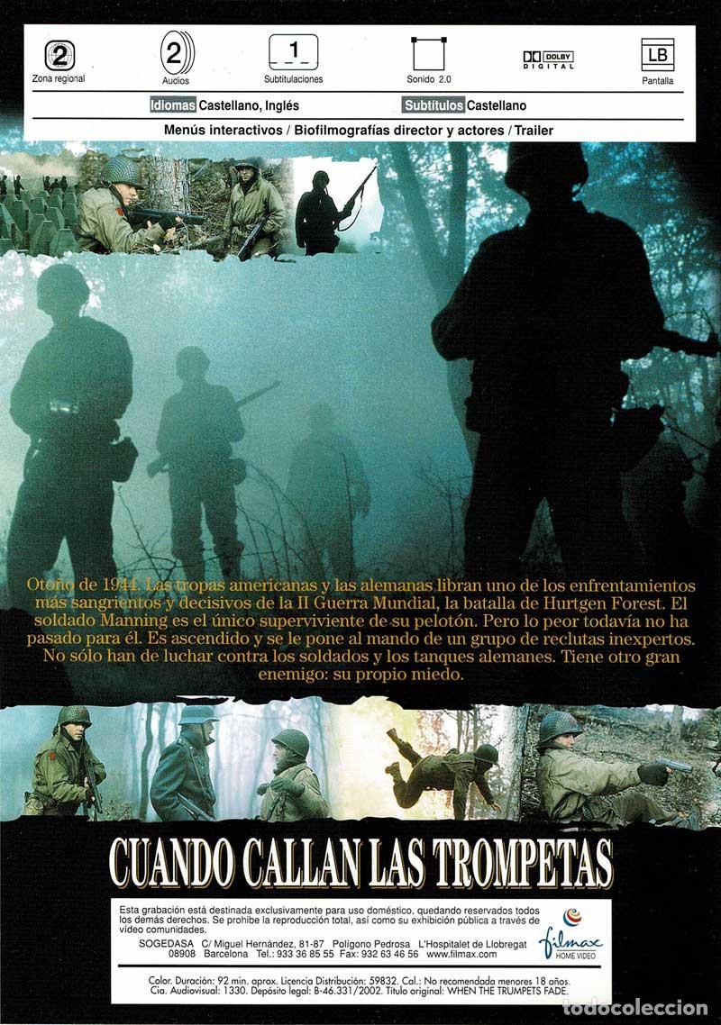 Cine: Cuando callan las trompetas. DVD - Foto 2