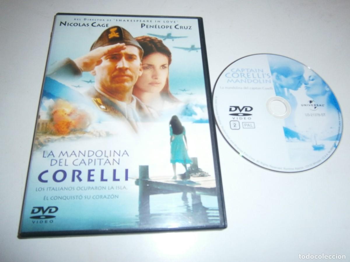 Cine: LA MANDOLINA DEL CAPITAN CORELLI DVD NICOLAS CAGE PENELOPE CRUZ