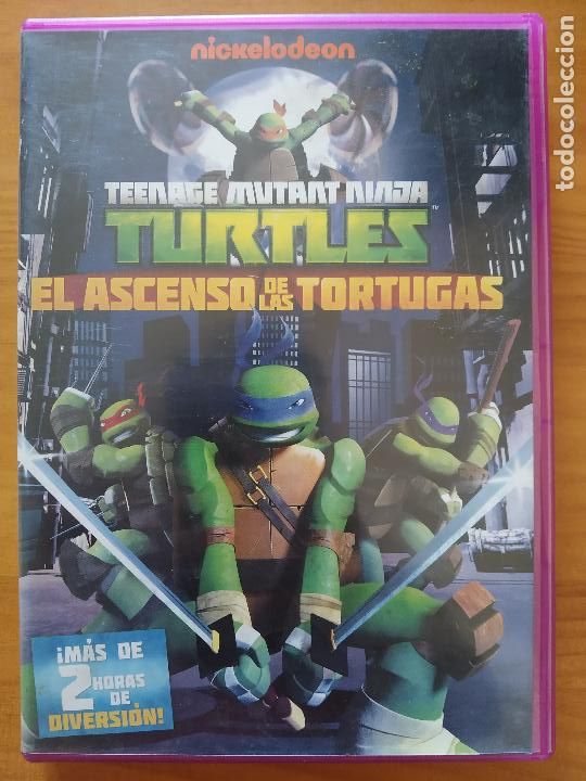 Cinema: DVD TEENAGE MUTANT NINJA TURTLES - TMNT - EL ASCENSO DE LAS TORTUGAS (186)