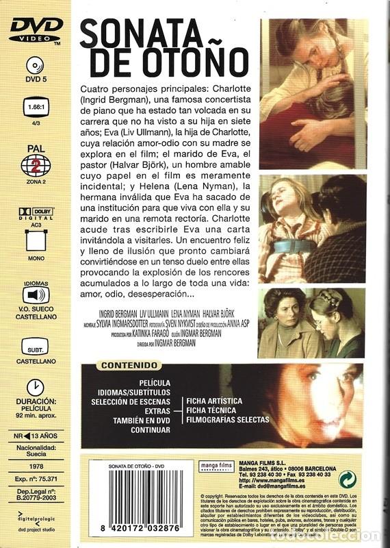 Cine: SONATA DE OTO&Ntilde;O INGMAR BERGMAN - Foto 2