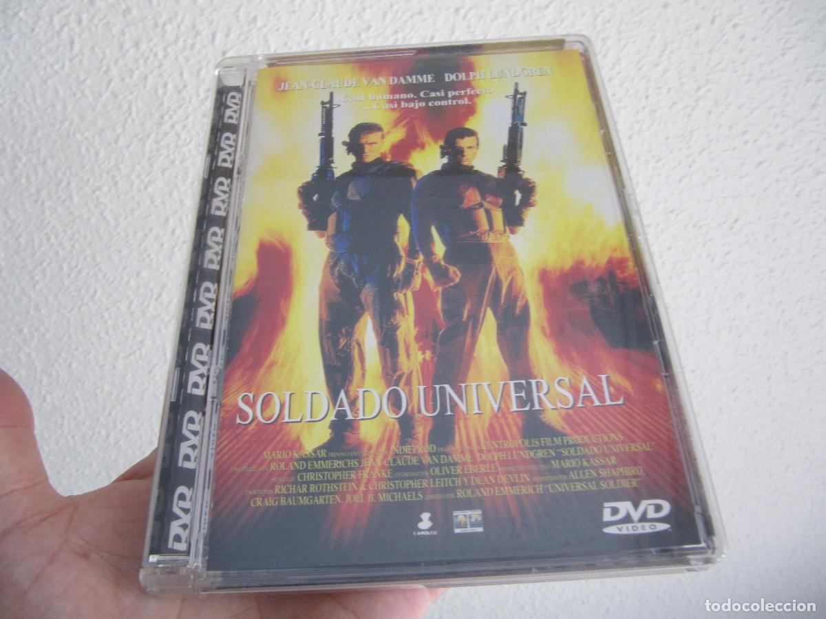 Cine: soldado universal van damme edicion antigua metacrilato