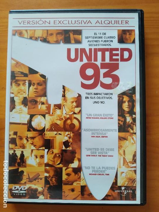 Cinema: DVD UNITED 93 - EDICION DE ALQUILER (08)