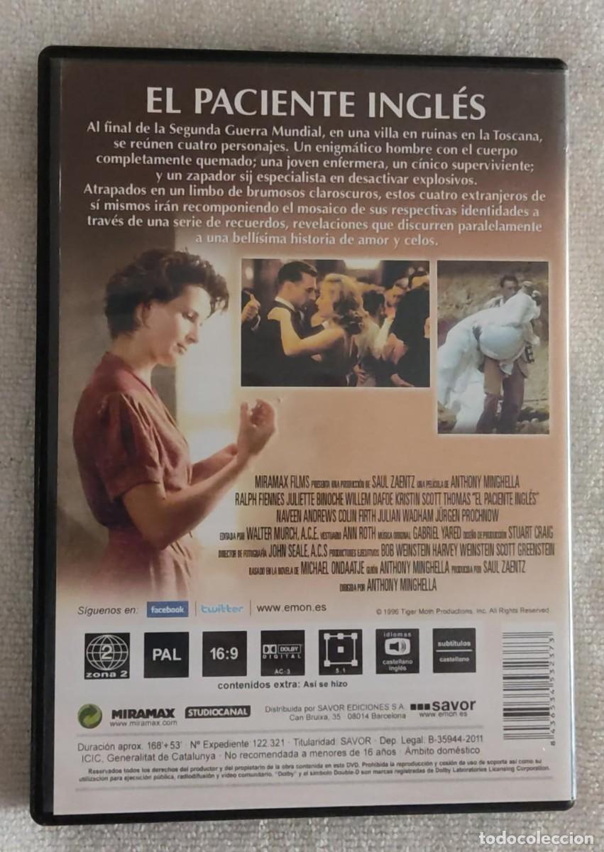 Cine: EL PACIENTE INGL&Eacute;S. - Foto 2